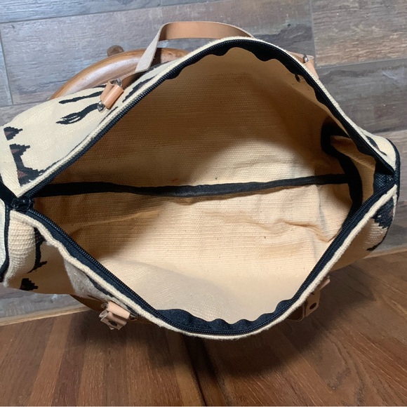 Horse Print Canvas Tote Bag - Picture 5 of 6